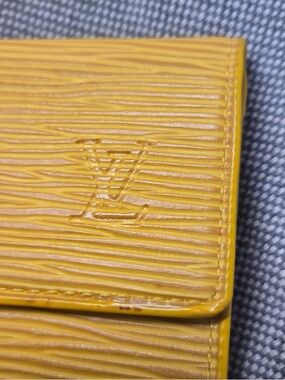 Louis Vuitton Sarah Wallet | Yellow Epi Leather